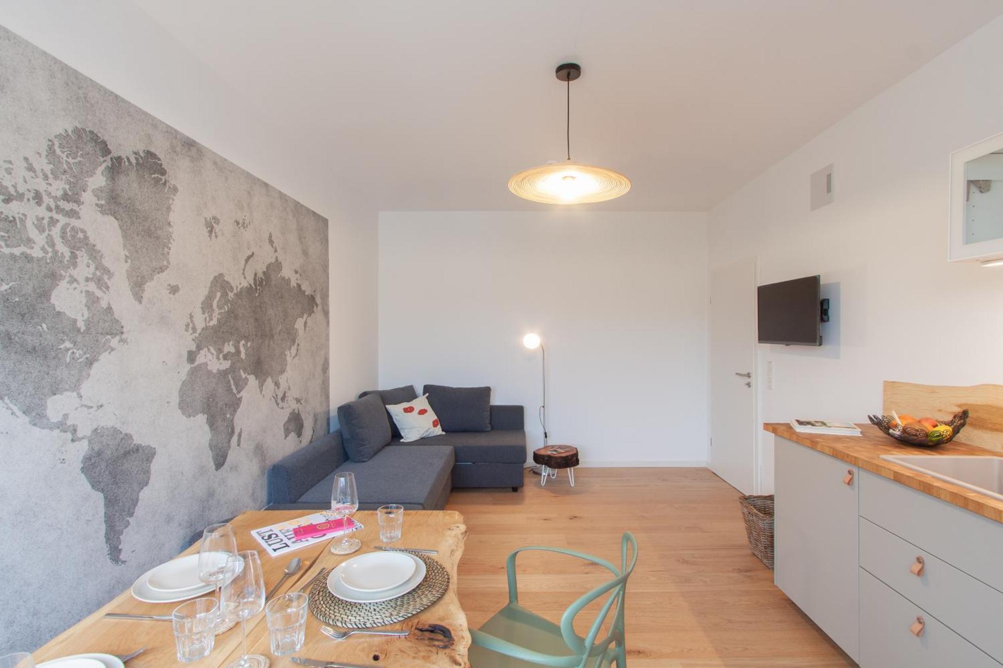 Juliusliving - Modernes Wohnen An Der Juliuspromenade Appartement Würzburg Buitenkant foto