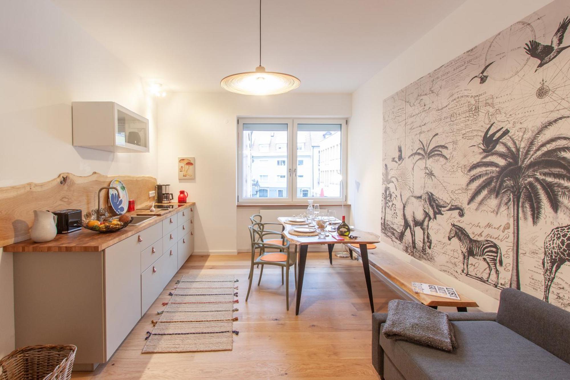 Juliusliving - Modernes Wohnen An Der Juliuspromenade Appartement Würzburg Buitenkant foto